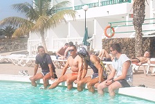 Relaxen am Pool